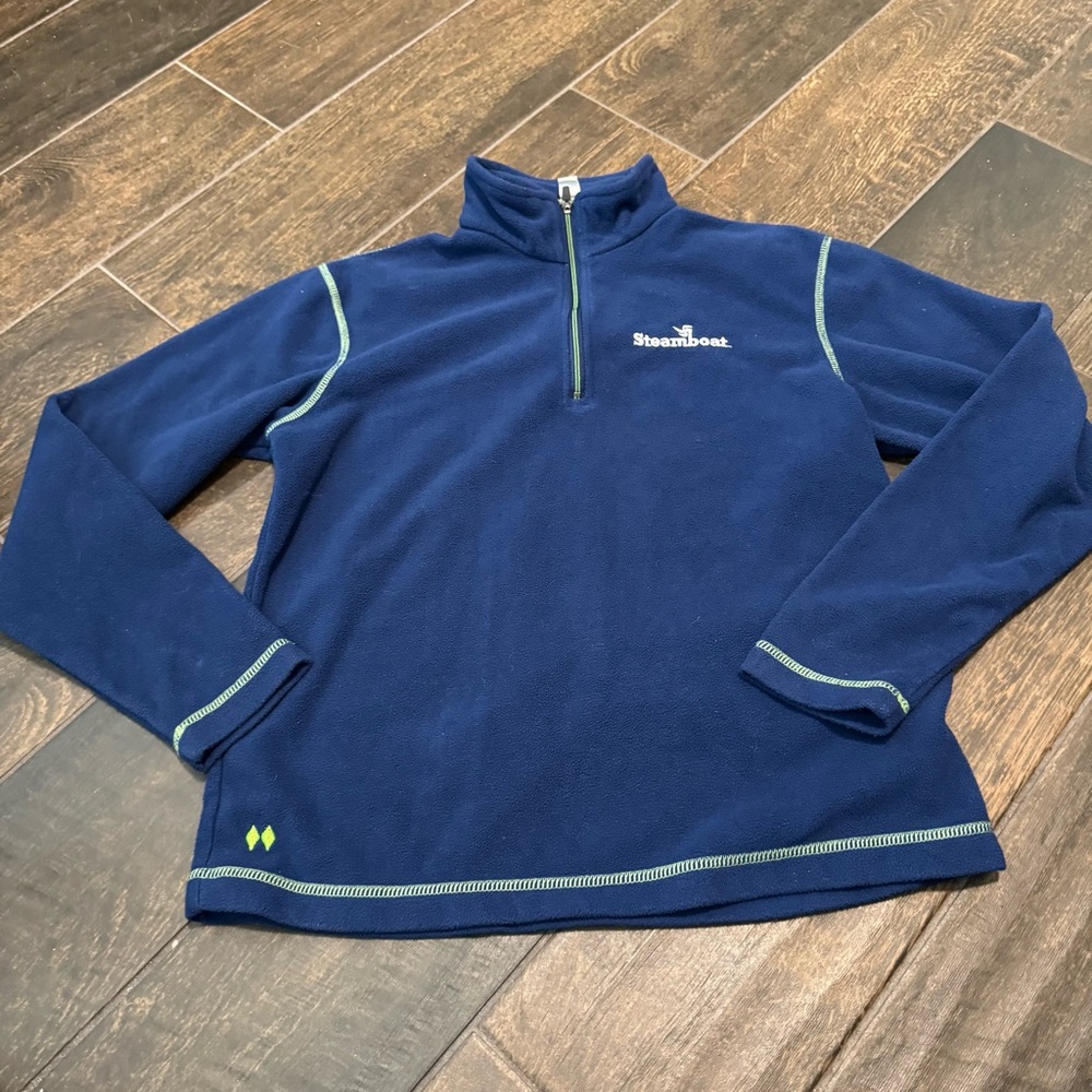 EUC Double Diamond Steamboat Fleece Pullover
